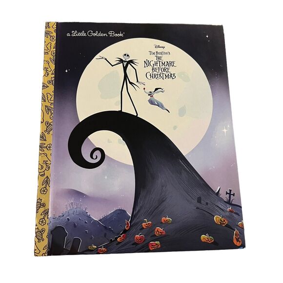 Disney Little Golden Books “The Haunted Mansion & The Nightmare Before Christmas - Picture 5 of 5